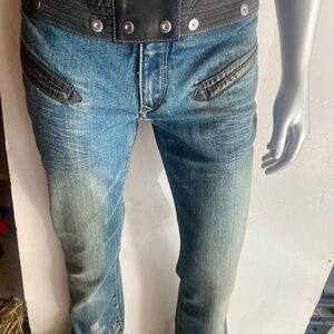 Ladies Parasuco Ergonomic Removable Belt Jeans Sz 28